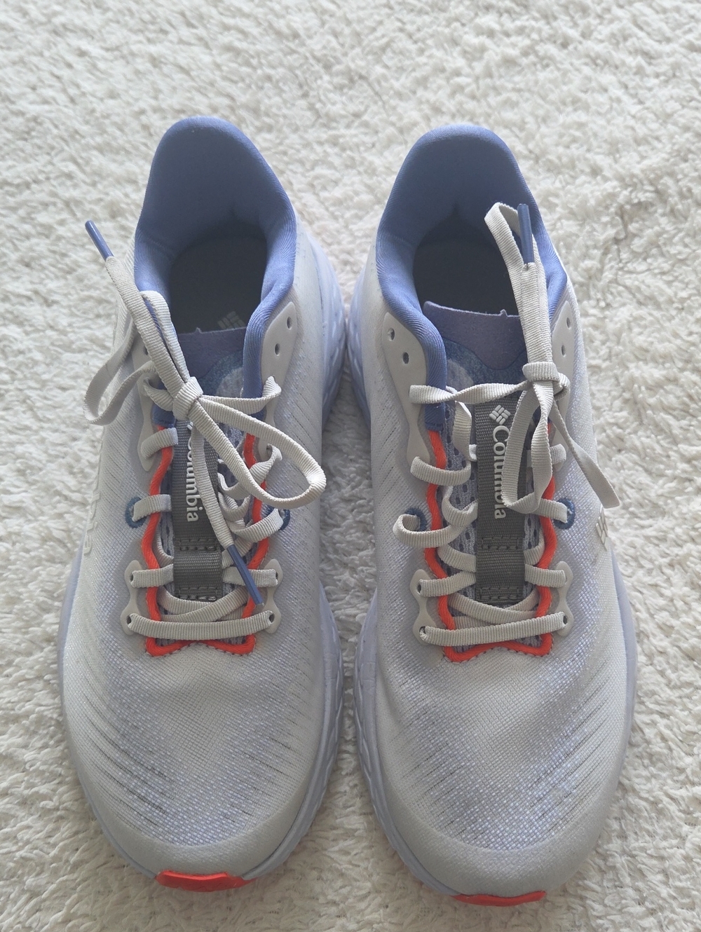 Columbia Light Gray and Lavender Women's Running Shoes Techlite Eco Size 5 US